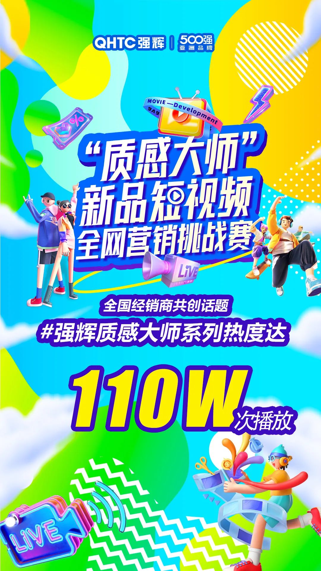 質感大師新品短視頻全網營銷挑戰賽結果公示！